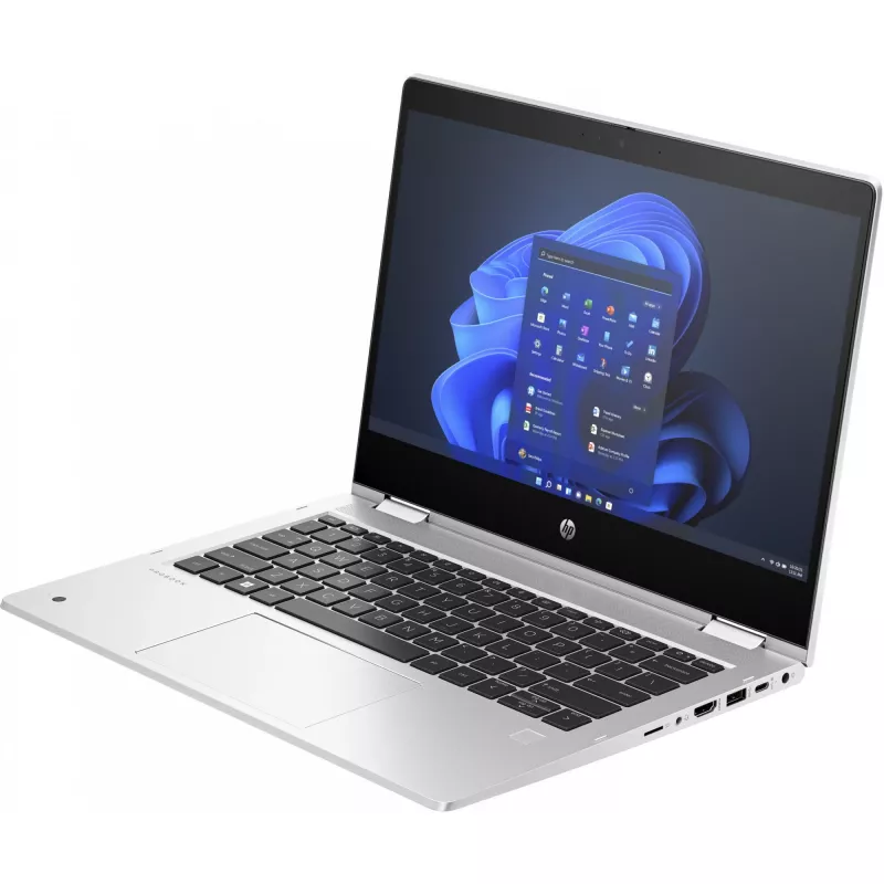 HP Pro x360 435 G10 Notebook - Flip-Design - AMD Ryzen 5 7530U / 2 GHz - Win 11 Pro - Radeon Graphics - 16GB RAM - 512GB SSD NVMe, TLC - 33,8 cm (13,3 inch) IPS Touchscreen 1920 x 1080 (Full HD) - Wi-Fi 6E, Bluetooth - Pik...