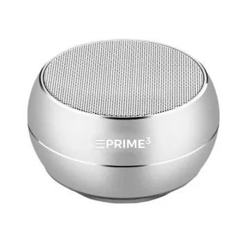 Głośnik Bluetooth Prime3 ABT03SL (srebrny) (5h, bateria), głośnik Bluetooth, srebrny