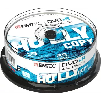 Płyta optyczna DVD+R EMTEC ECOVPR472516CB 4.7 GB 16x, wrzeciono 25 szt.