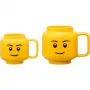 LEGO Keramiktasse Boy, klein gelb