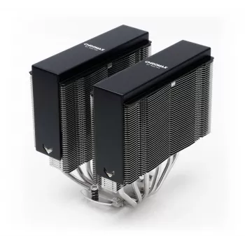 Zestaw montażowy Noctua NA-HC4 chromax.Czarny — Akcesorium aluminiowego radiatora do procesora, czarny
