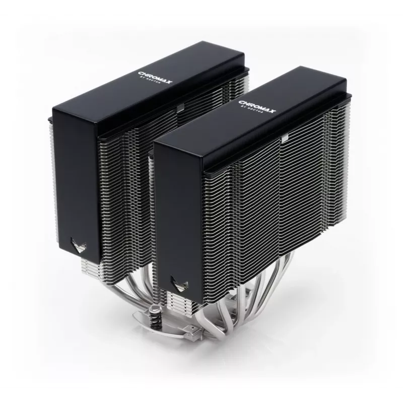 Zestaw montażowy Noctua NA-HC4 chromax.Czarny — Akcesorium aluminiowego radiatora do procesora, czarny