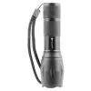 Latarka everActive FL600 — 600 lm, 10 W, obudowa aluminiowa, IPX4, 130 mm, 3×AAA, czerwona