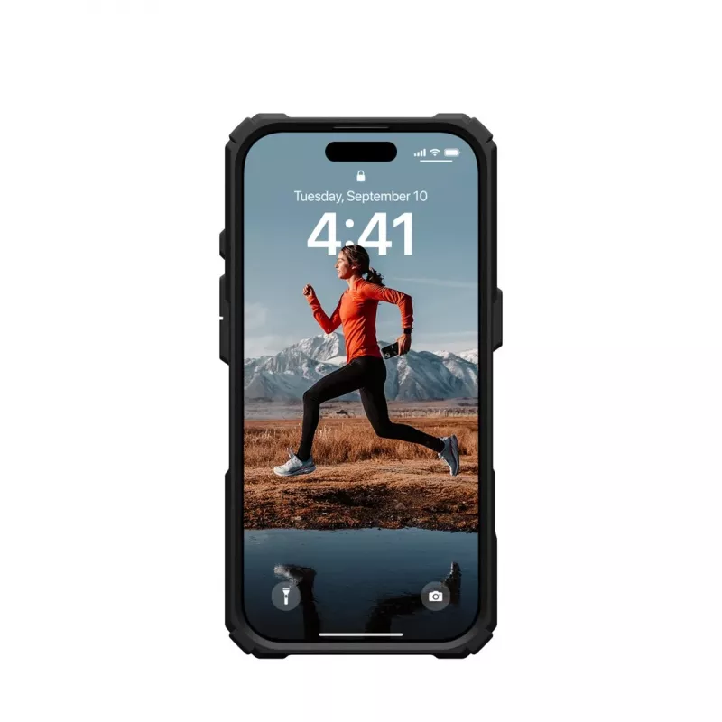 Urban Armor Gear Plasma XTE etui na telefon 16 cm (6.3) Pokrowiec czarny, pomarańczowy