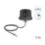 Antena DELOCK 81469 dookólna 5G LTE GNSS Wi‑Fi 6 złącze SMA zysk 1,9–3,3 dBi
