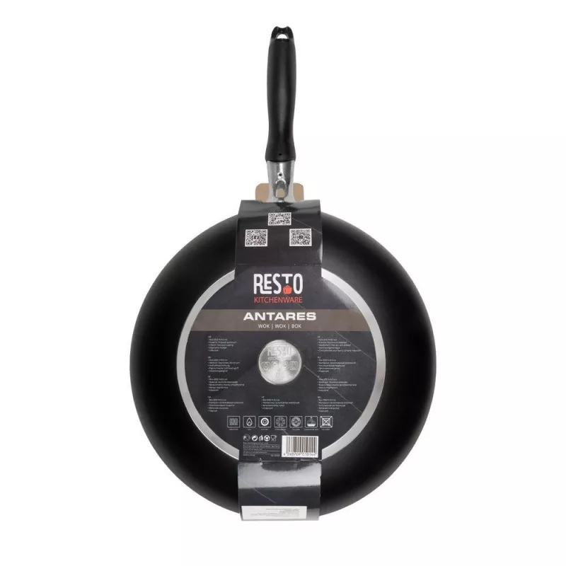 Resto Kitchenware 93603 patelnia Wok/Patelnia do stir-fry Okrągła