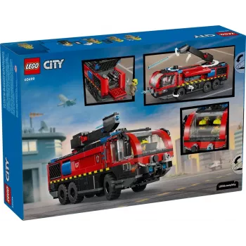 LEGO CITY 60499 Lotniskowy wóz strażacki