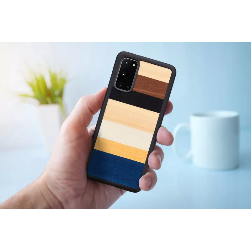 Etui na telefon man and wood Galaxy S20 czarne — ochronne etui na smartfon dla Samsung Galaxy S20
