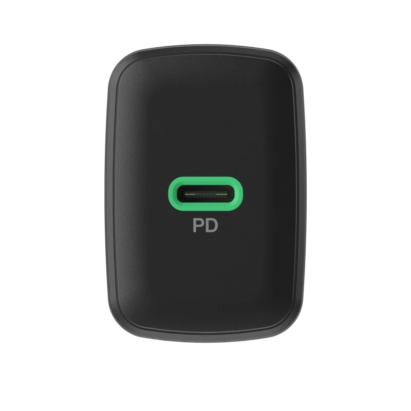 Zasilacz zielony Cell PowerSource Solo30 30W Czarny — ładowarka jednoportowa USB-C