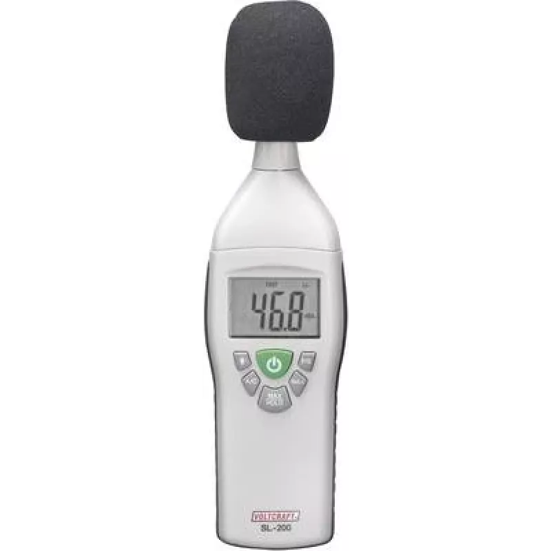 Voltcraft SL-200 miernik poziomu dźwięku, miernik hałasu 31,5 – 8000 Hz (DT-805)