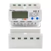 Trójfazowy licznik energii QOLTEC 50883 Wi‑Fi 400V z wyświetlaczem LCD