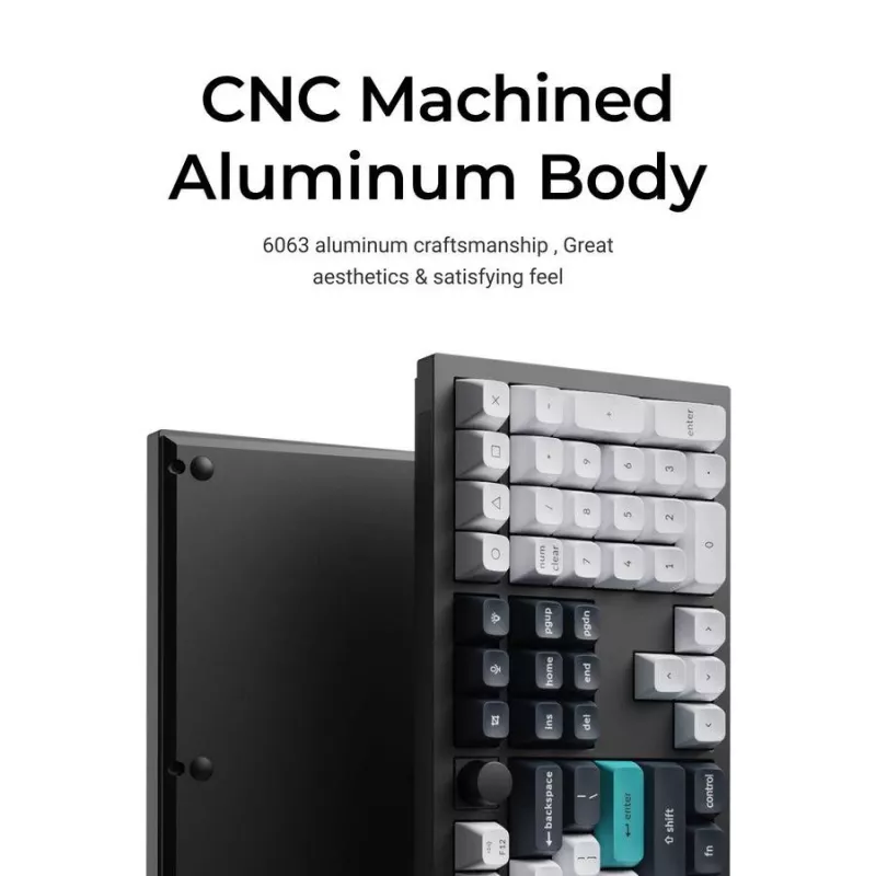 Mechaniczna klawiatura Keychron Q6 Max QMK VIA z przełącznikami Gateron Jupiter, układ pełnowymiarowy