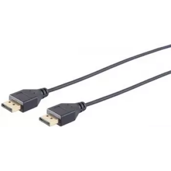 Kabel DisplayPort ShiverPeaks BS10-49035 2 m Czarny