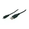 Kabel połączeniowy Assmann USB 2.0, typ A - micro B M/M, 1.0m, zgodny z USB 2.0, UL, czarny (AK-300110-010-S)