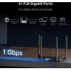 Router biurkowy MERCUSYS MR25BE EasyMesh Wi‑Fi 7 dwuzakresowy 2.4/5 GHz, 3600 Mbps, 3× Gigabit LAN, 4 anteny zewnętrzne