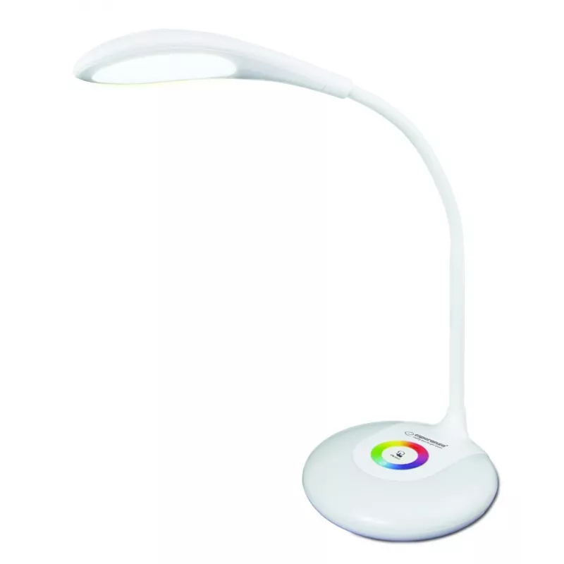 Lampa stołowa Esperanza ELD102 z niewymiennym źródłem światła 3 W LED, biała