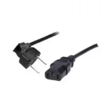 Kabel zasilający Typ F ShiverPeaks C13 2m Czarny