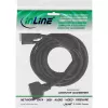 Kabel InLine DVI-D 24+1 M/F, Dual Link, 2 rdzenie ferrytowe, 3m