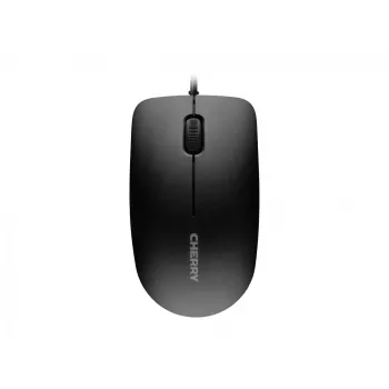CHERRY DC 2000 klawiatura W zestawie mysz Uniwersalny USB AZERTY Francuski Czarny