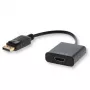 Savio CL-55/B Adapter DisplayPort na HDMI 0,2 m DisplayPort