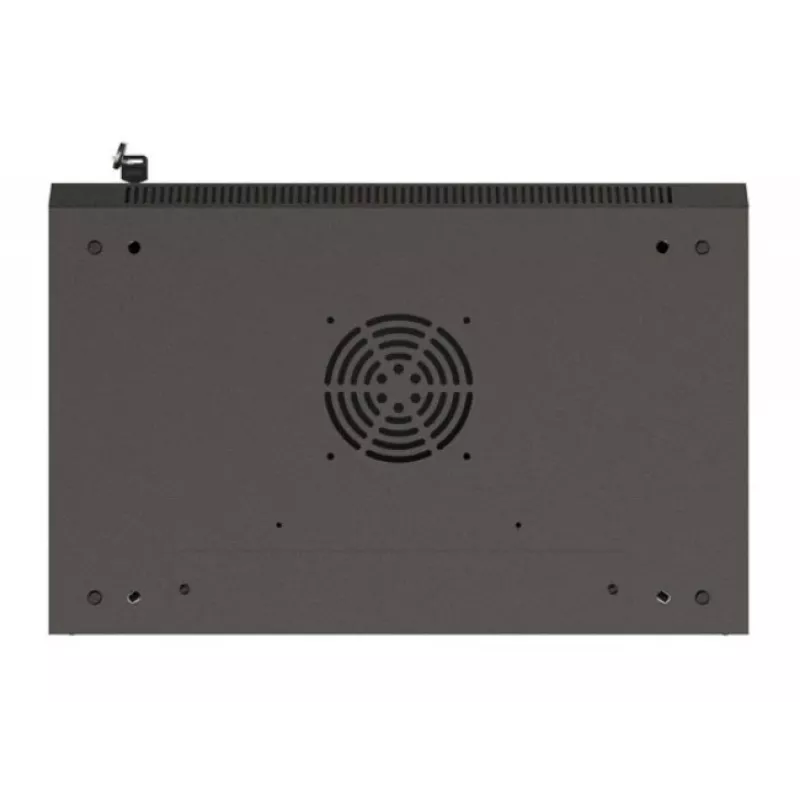 Szafa wisząca LANBERG WF03-5306-10B 6U, 60 kg, zamek na klucz, czarna