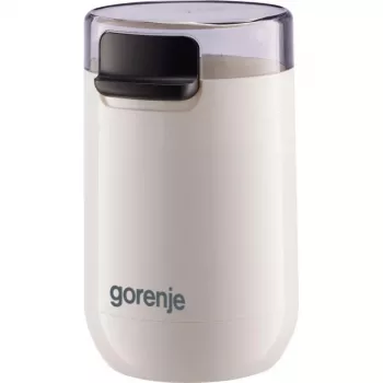 Gorenje | Młynek do kawy | SMK150SW | 150 W | Pojemność na ziarna kawy 45 g | Wyłącznik bezpieczeństwa pokrywy | Biały