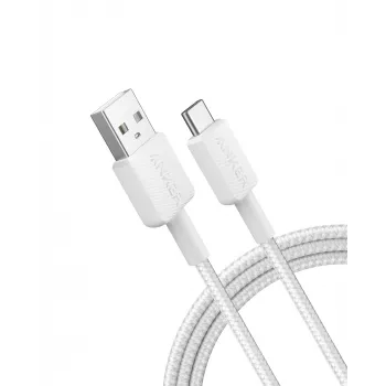 Kabel USB Anker 322 1,8 m USB A USB C Biały