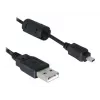 Kabel USB DeLOCK 1,83 m czarny męski/żeński niklowanie