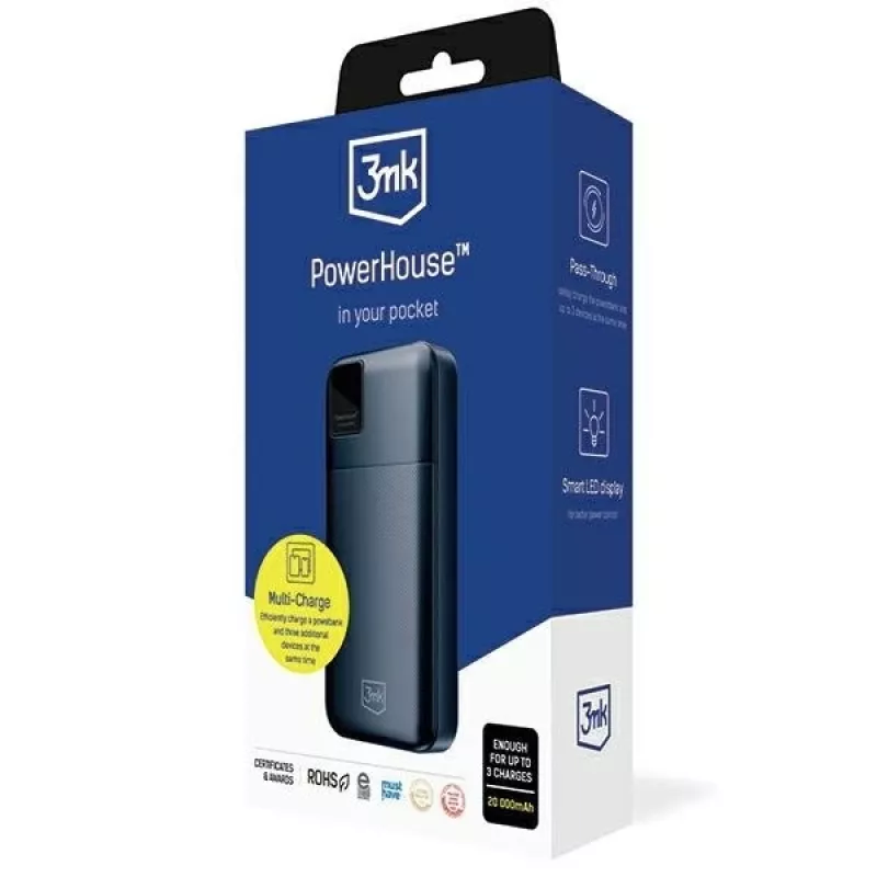 Przenośna bateria 3MK PowerHouse 20 000 mAh