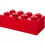 Szuflada biurkowa LEGO 8, marka LEGO, czerwona