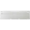 Bezprzewodowa klawiatura CLEVETURA CLVX 1 Touch-On-Keys AI — układ ANSI US Mac, przełączniki nożycowe, obudowa aluminiowa, interaktywne RGB