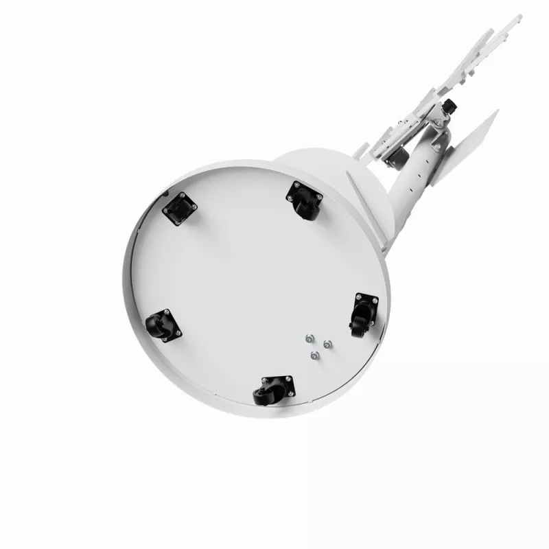 Wolnostojący stojak pod telewizor GEMBIRD TVS-86TR-01-W do telewizorów 37–86 cali, biały, obrotowy i z regulacją nachylenia, VESA 200x200–600x400, maks. obciążenie 50 kg