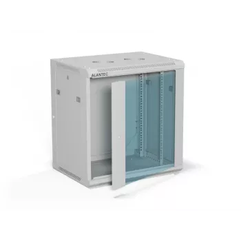 ALANTEC 19 12U 600x450 szafka ścienna, szary