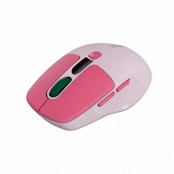 Canyon MW-26 - 2w1 bezprzewodowa mysz optyczna Bluetooth / 2,4 GHz - cicha - różowa