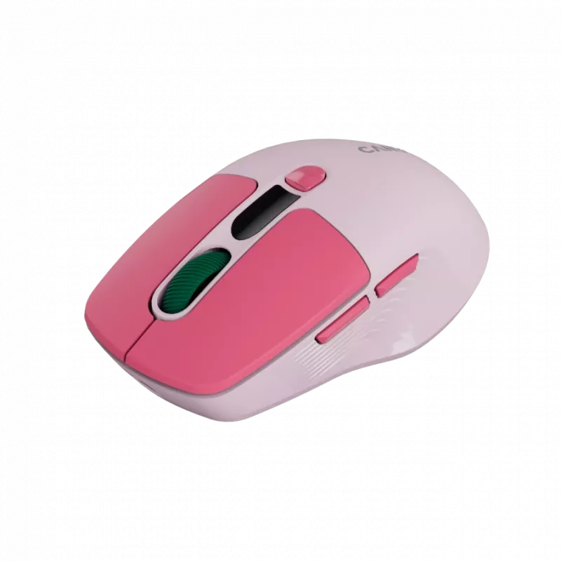 Canyon MW-26 - 2w1 bezprzewodowa mysz optyczna Bluetooth / 2,4 GHz - cicha - różowa