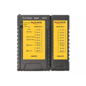 Delock kabel Tester + Portfinder - zestaw testera sieci (86407)