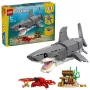 LEGO CREATOR 3 W 1 31381 Groźny Rekin ze Skrzynią Skarbów