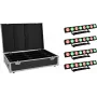 Zestaw paneli LED EUROLITE PMB-8 COB QCL 30W — 4 szt.