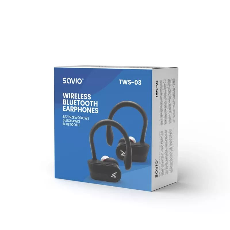 Zestaw słuchawkowy Savio TWS-03