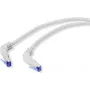 Renkforce RF-4892472 Kabel sieciowy RJ45, kabel krosowy CAT 6a S/FTP 0,50 m szary (RAL 7035) 90° w dół 1 szt. (RF-4892472)