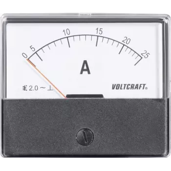 Voltcraft AM-70X60/25A instalacyjny przyrząd pomiarowy AM-70X60/25A 25 A miernik elektromagnetyczny (AM-70X60/25A)