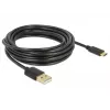 Kabel USB DeLOCK 83669 USB 2.0 4 m USB A USB C Czarny