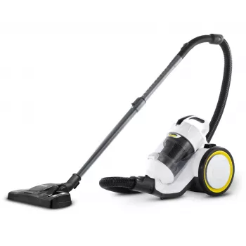 Odkurzacz workowy Karcher VC 3 — suchy odkurzacz domowy, 700 W, 0,9 L bezworkowy, HEPA 13, rura teleskopowa, wąż 1,5 m