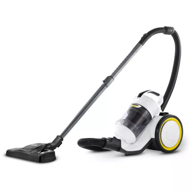 Odkurzacz workowy Karcher VC 3 — suchy odkurzacz domowy, 700 W, 0,9 L bezworkowy, HEPA 13, rura teleskopowa, wąż 1,5 m