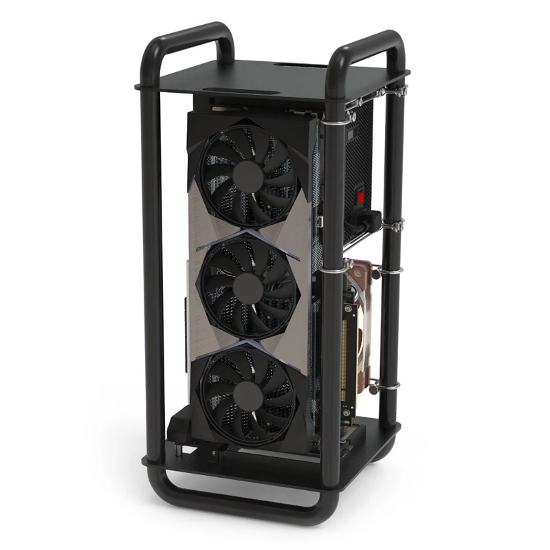 Obudowa Streacom DA6 Mini-ITX - czarna (ST-DA6B)