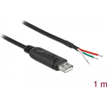 adapter kablowya USB 2.0 Typu-A na Szeregowy RS-232 DeLOCK 62930