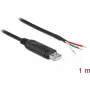 adapter kablowya USB 2.0 Typu-A na Szeregowy RS-232 DeLOCK 62930
