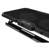 Podkładka chłodząca do laptopa FURY GUNBAI G3 14.1–17.3 cala z 2 wentylatorami, podświetleniem RGB, 2× USB