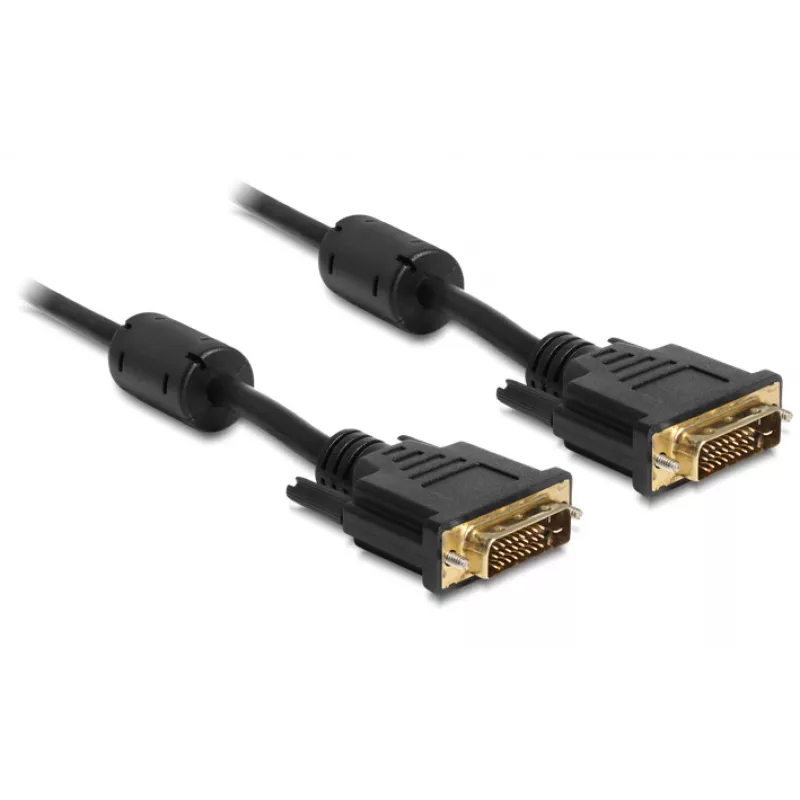 Kabel DVI DeLOCK 83191 3 m DVI-D czarny