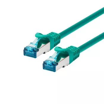 Kabel sieciowy LOGON TCR55SS003G Cat5e SF/UTP (S-FTP) zielony 0,3 m RJ-45 pozłacany